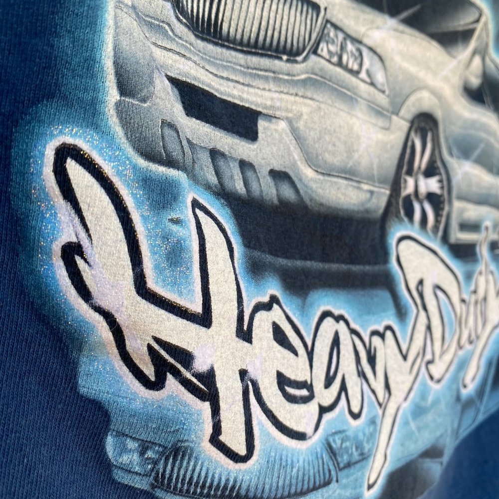 Vintage Y2K 2002 Top Heavy 2 Phast Lincoln Navigator Heavy Duty Long Sleeve T-Sh - Picture 15 of 16